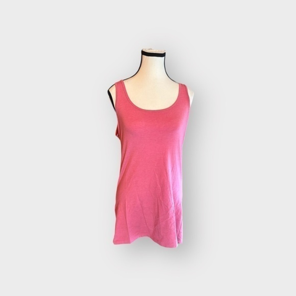Women’s Tag XL Carnation Pink Muscle Tee Tank Top